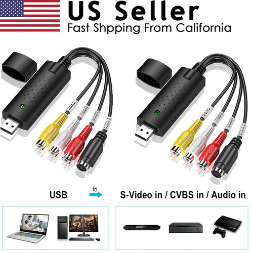 Usb audio video - usb, vhs