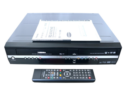 Toshiba xv47 vhs hdd dvd - toshiba,