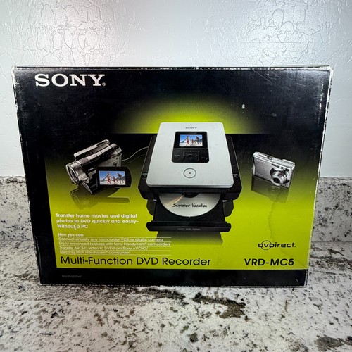 Sony dvdirect vrd - sony, vrd-mc5