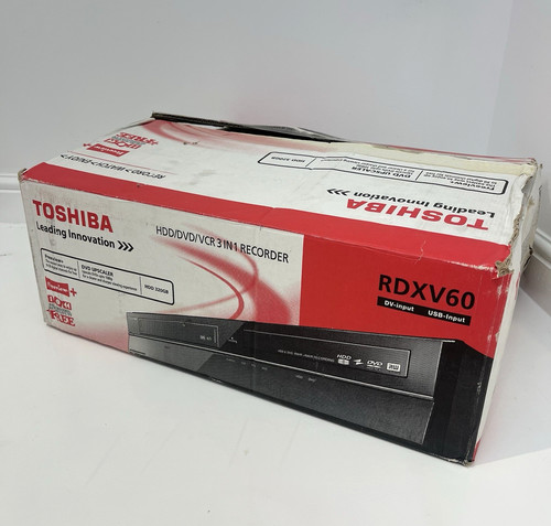 Toshiba rdxv60 dvd vhs - vhs, hdd