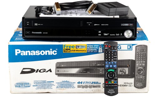 Panasonic dmr ex98v vhs dvd - dmr-ex98v,