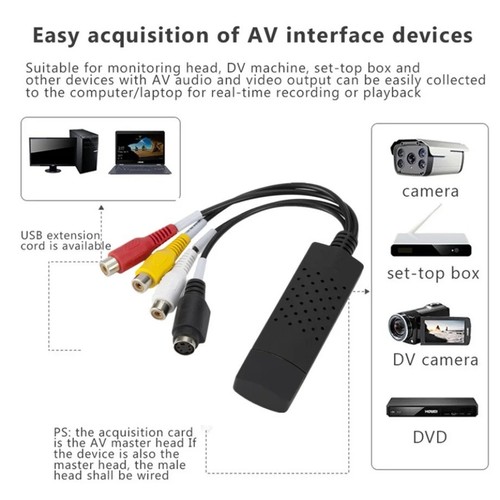 Share usb audio video - audio, vhs