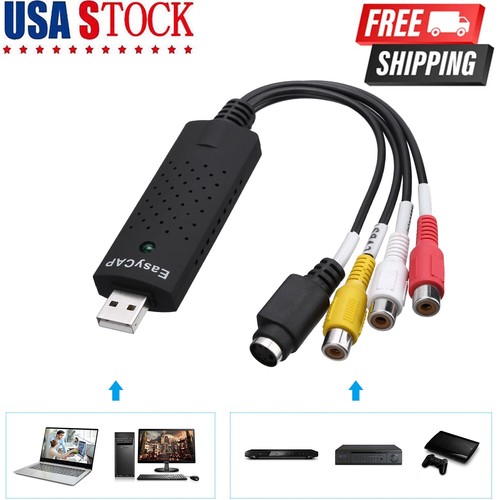 Usb audio video vhs to - usb, dvd
