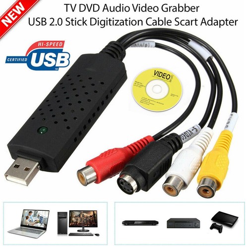 Usb audio video vhs - audio, to