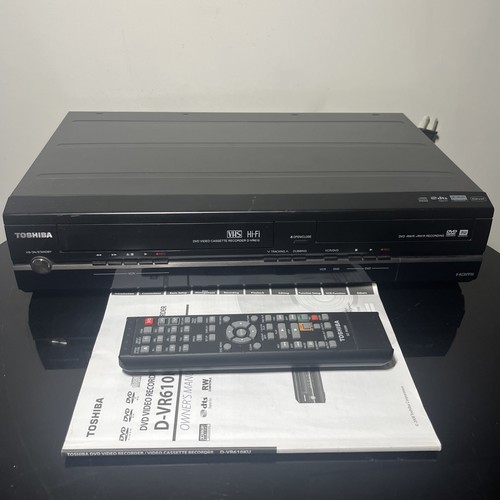 Toshiba dvr610 vr610 vhs - toshiba,